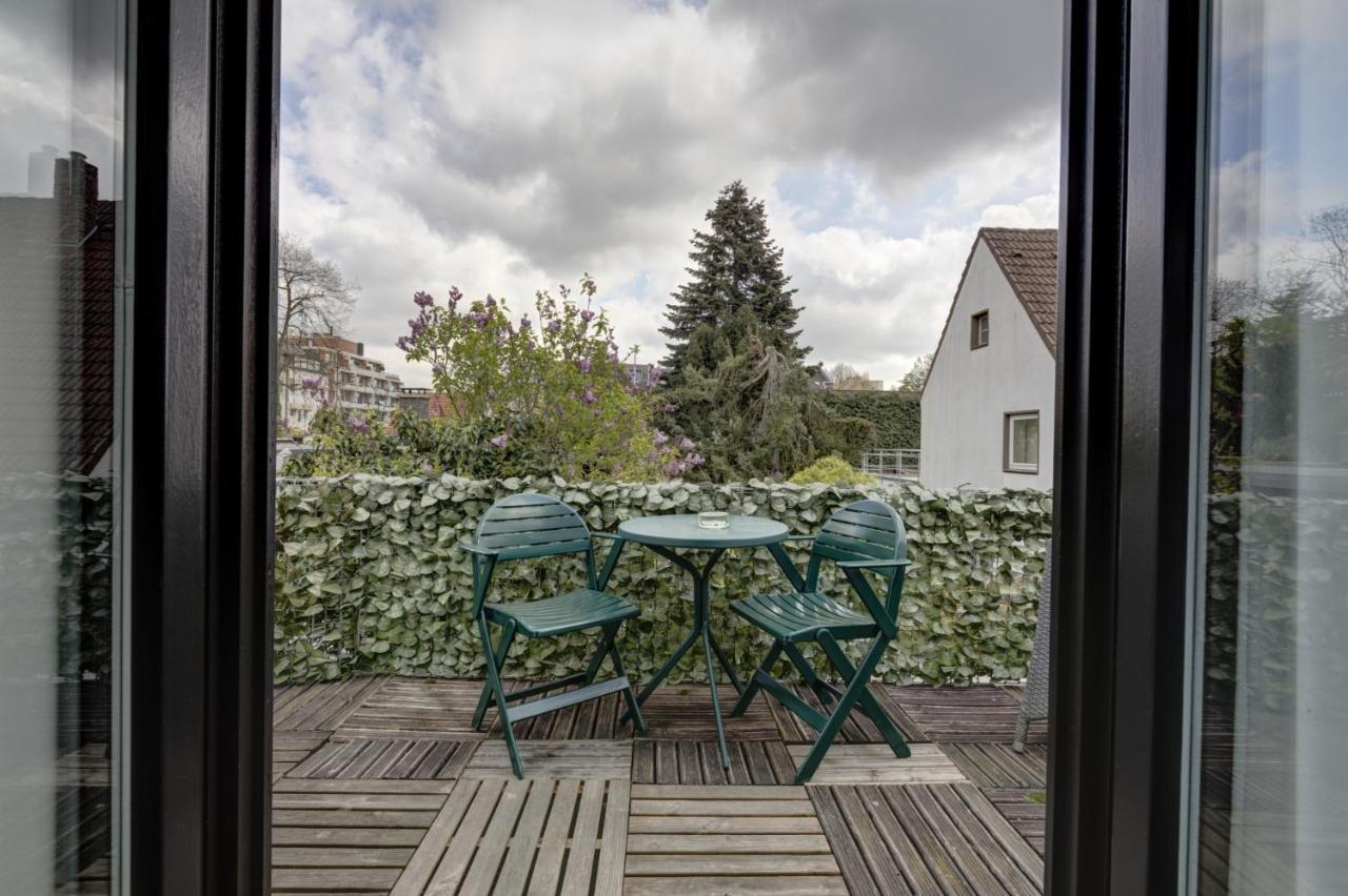 Air Boardinghouse Tulip Stockum, Zu Fuss - 3 Minuten Zur Messe Düsseldorf Dış mekan fotoğraf