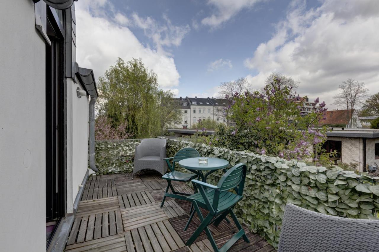 Air Boardinghouse Tulip Stockum, Zu Fuss - 3 Minuten Zur Messe Düsseldorf Dış mekan fotoğraf